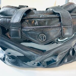 Lululemon Travel Gym Diaper Large Black Bag